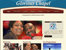 Tablet Screenshot of gloriouschapel.org